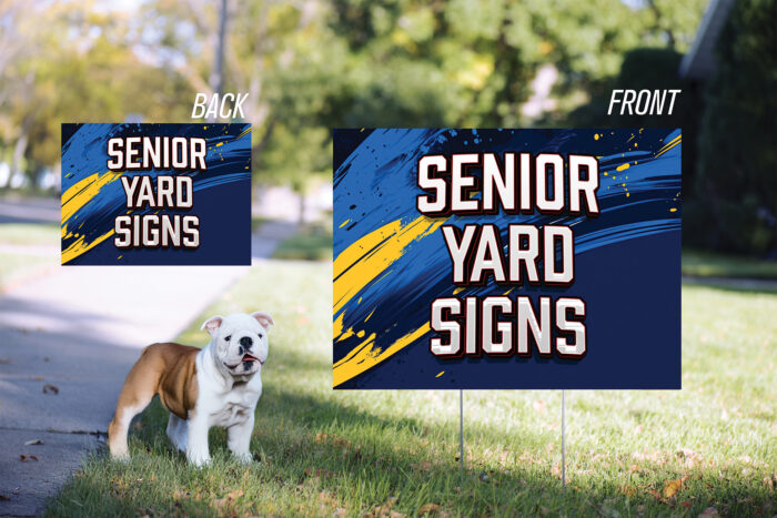SENIOR YARD SIGNS - DOUBLE SIDED