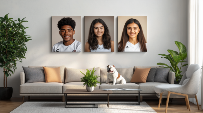 CANVAS GALLERY WRAPS | SENIOR SIGNAGE